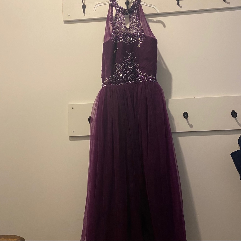 PURPLE BEADED GOWN✨✨✨